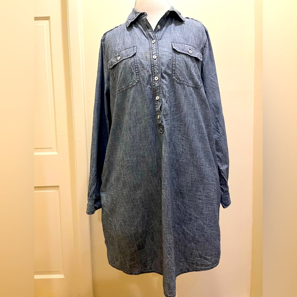 Gap chambray dress
